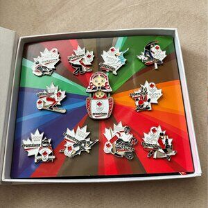 2014 Sochi Olympic Canadian Tire Sport Chek Partner Pin Set